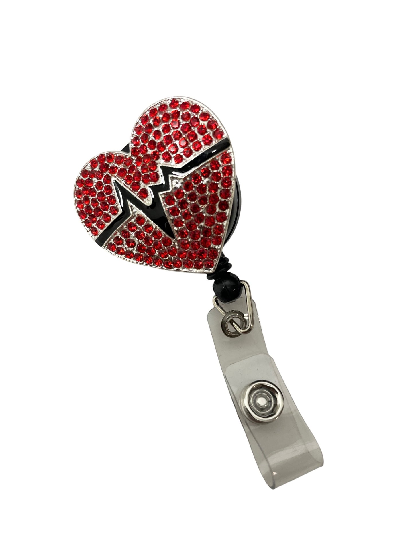 "Brave Heart" Retractable ID badge holders