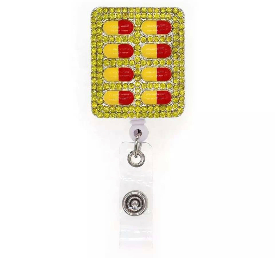 “Meds” Retractable Badge Reel