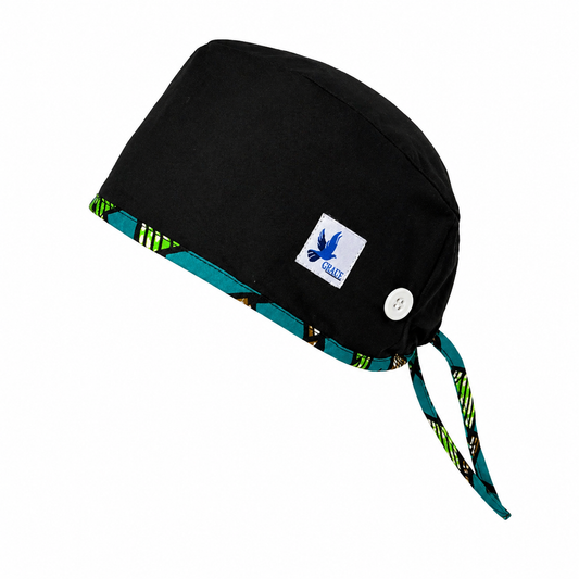 Kente Scrub Hat